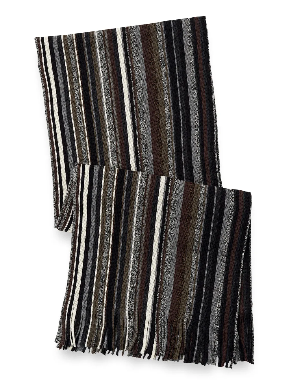 Stripe Wool Scarf sold by Paul Fredrick