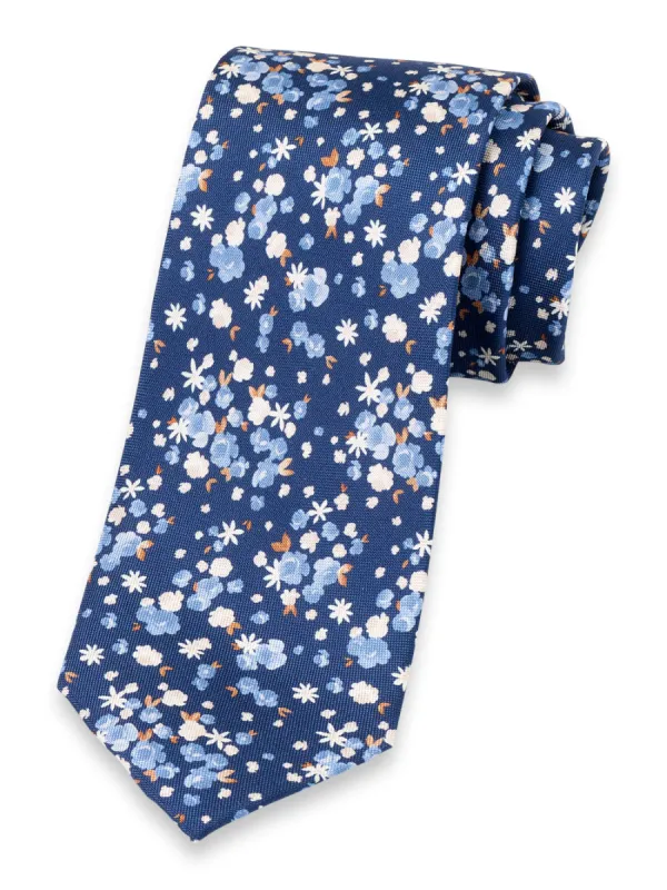 Floral Woven Silk Tie sold by Paul Fredrick