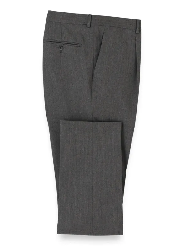 Wool Single Pants - Grey sold by Paul Fredrick