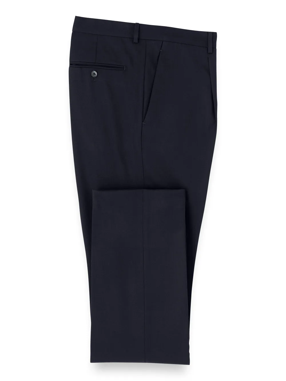 Wool Single Pants - Navy sold by Paul Fredrick