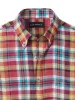 Linen Plaid Casual Shirt - Multi sold by Paul Fredrick