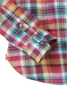 Linen Plaid Casual Shirt - Multi sold by Paul Fredrick