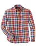 Linen Plaid Casual Shirt - Multi sold by Paul Fredrick