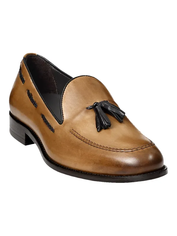 Marshall Tassel Loafer - Tan sold by Paul Fredrick