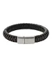 Leather Bracelet - Black/brown sold by Paul Fredrick