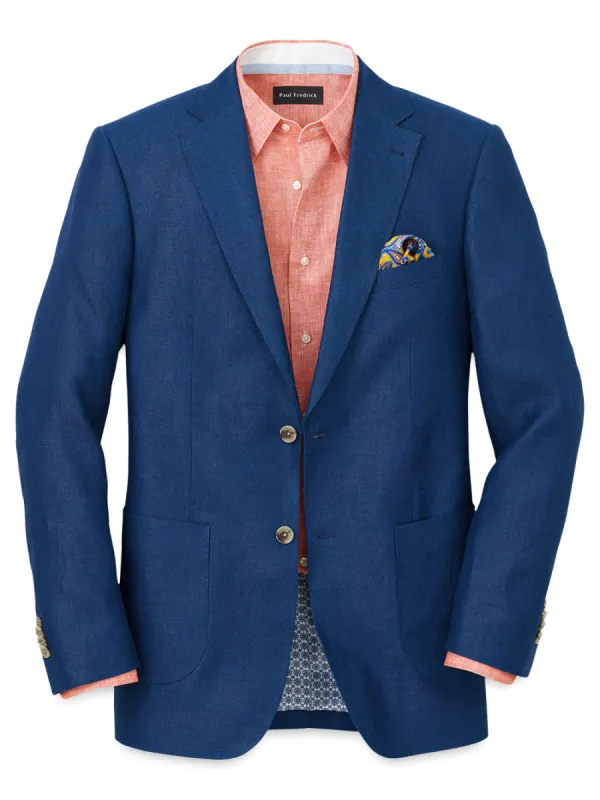 Linen Single Breasted Notch Lapel Sport Coat sold by Paul Fredrick