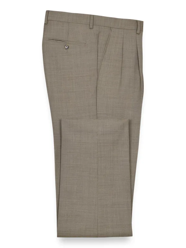 Sharkskin Pants - Tan sold by Paul Fredrick