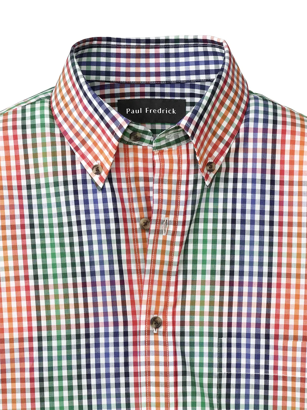 Cotton Check Casual Shirt sold by Paul Fredrick product image thumbnail 2