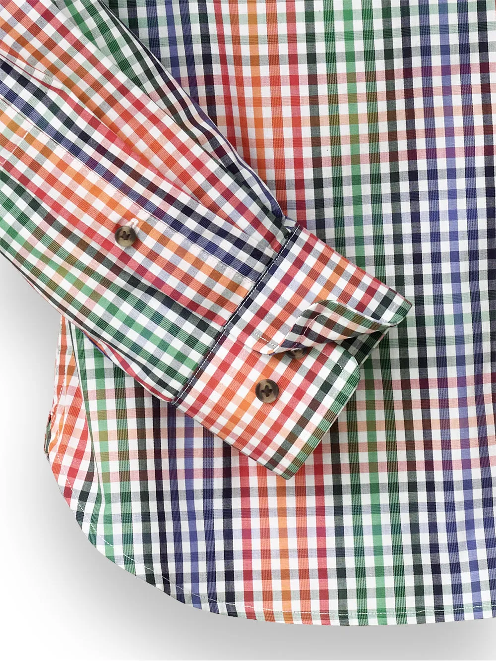 Cotton Check Casual Shirt sold by Paul Fredrick product image thumbnail 3
