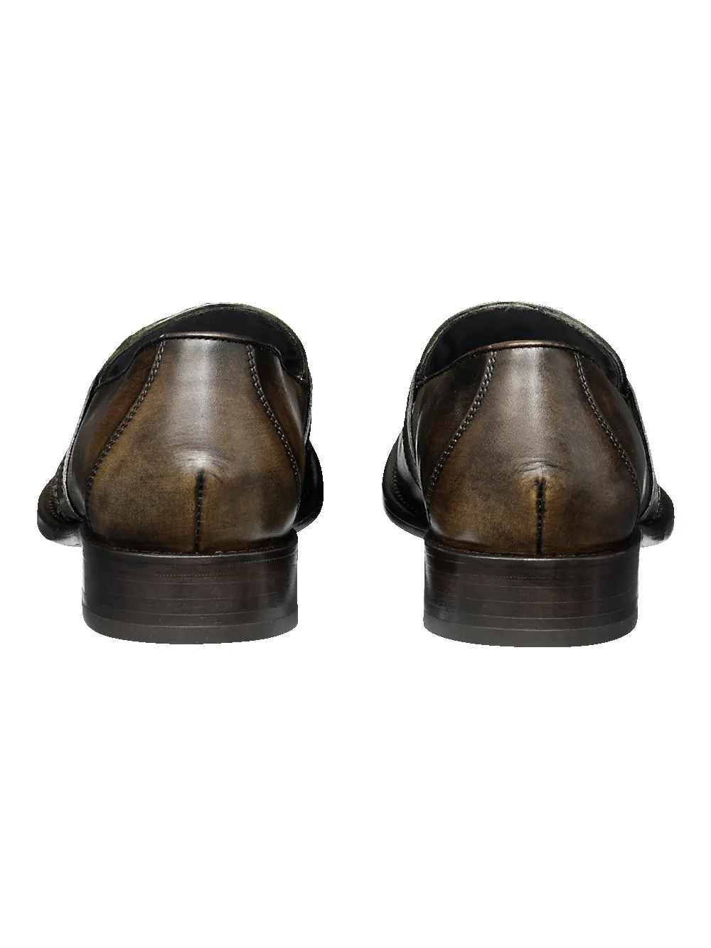 Owen Penny Loafer - Brown/olive sold by Paul Fredrick product image thumbnail 4