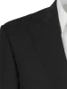 Wool Stretch Bengaline Single Breasted Peak Lapel Suit sold by Paul Fredrick