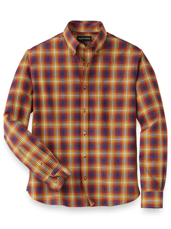 Cotton Check Casual Shirt sold by Paul Fredrick