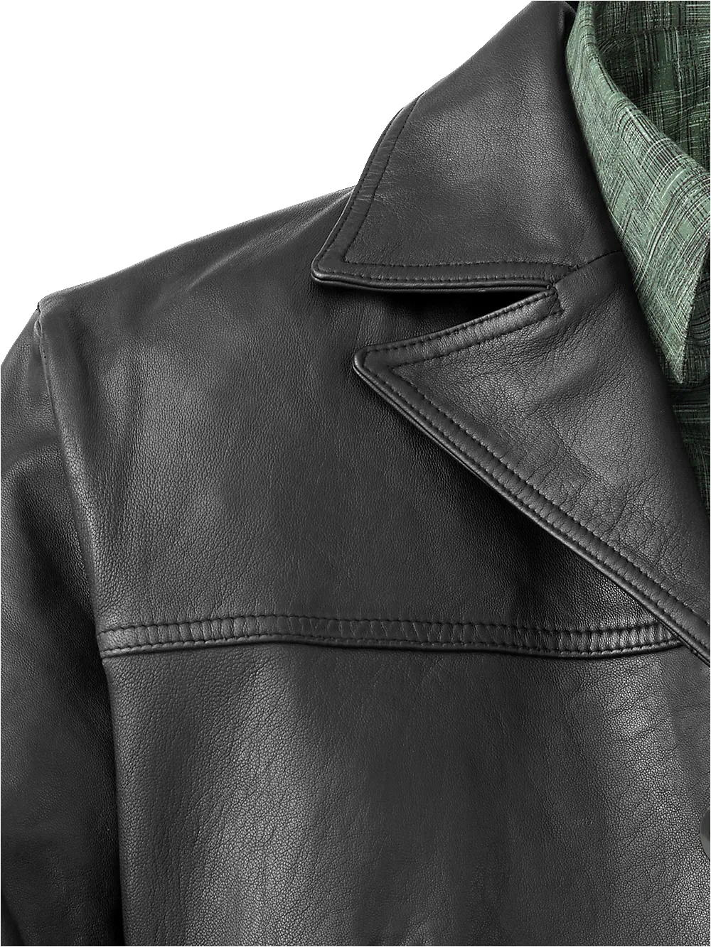 Leather Jacket - Black sold by Paul Fredrick product image thumbnail 4