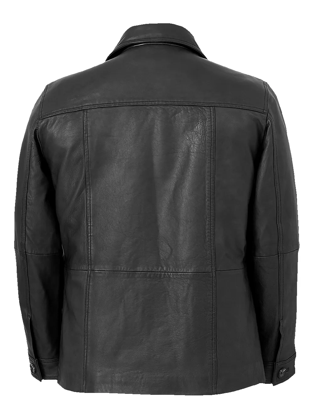 Leather Jacket - Black sold by Paul Fredrick product image thumbnail 5