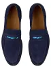 Lennon Penny Loafer - Blue sold by Paul Fredrick