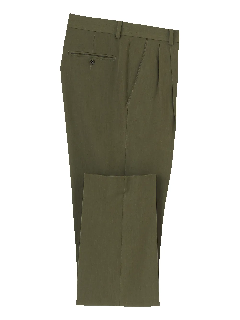 Comfort Stretch Travel Pants - Dark Olive sold by Paul Fredrick product image thumbnail 4