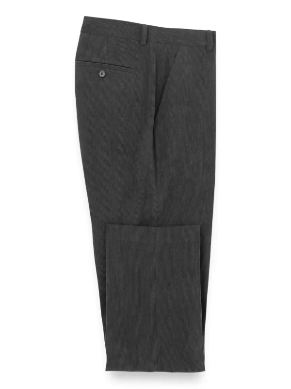 Corduroy Pants - Charcoal sold by Paul Fredrick