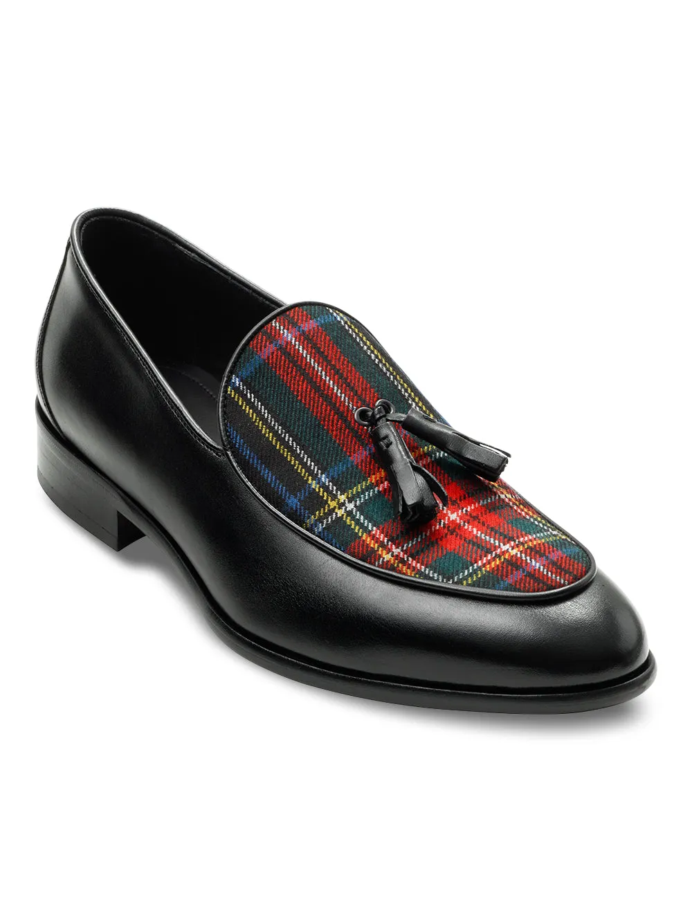 Clyde Tassel Loafer - Black Multi sold by Paul Fredrick