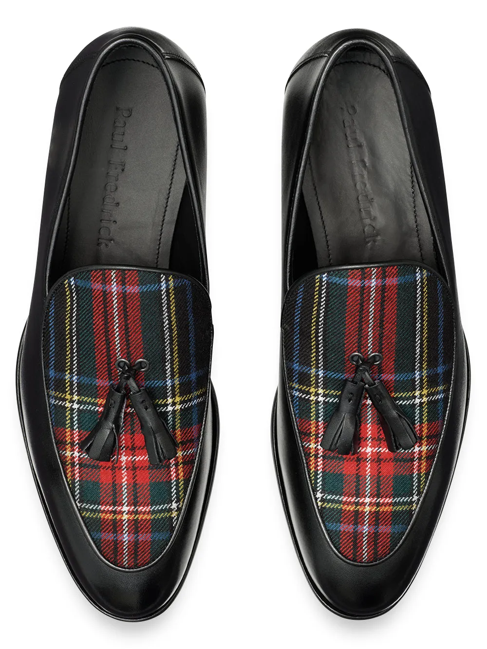 Clyde Tassel Loafer - Black Multi sold by Paul Fredrick product image thumbnail 3