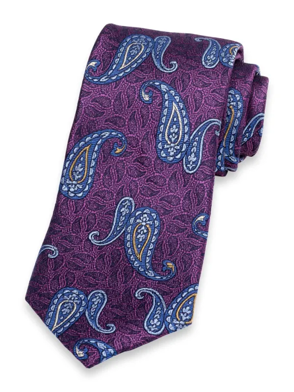Paisley Woven Silk Tie sold by Paul Fredrick