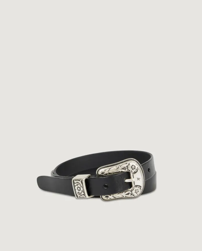 Leren riem sold by Pauw Amsterdam