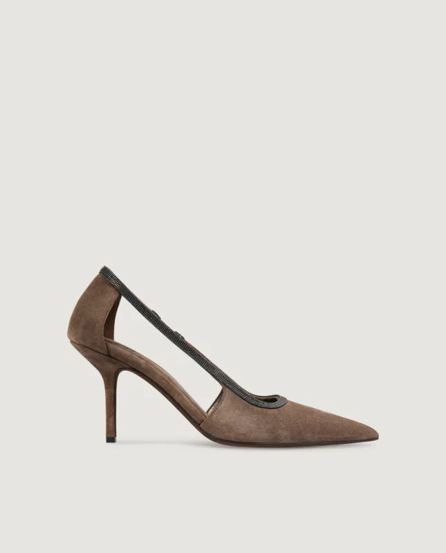 Suéde pumps sold by Pauw Amsterdam