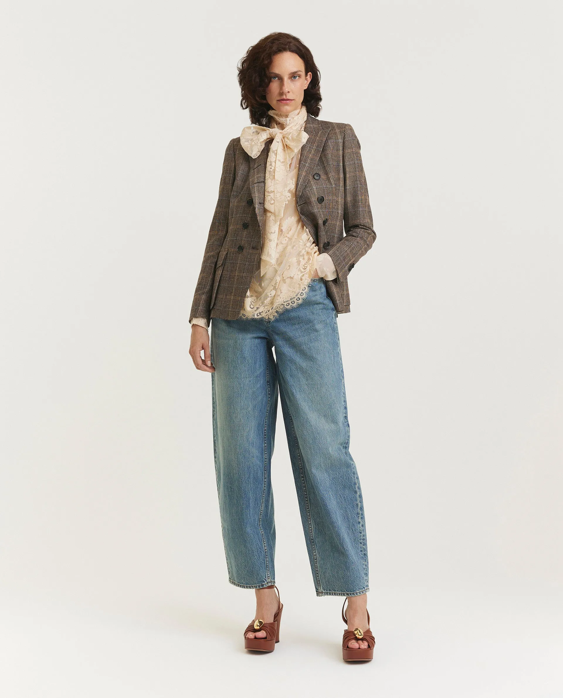 Blazer met dubbele rij knopen sold by Pauw Amsterdam product image thumbnail 4