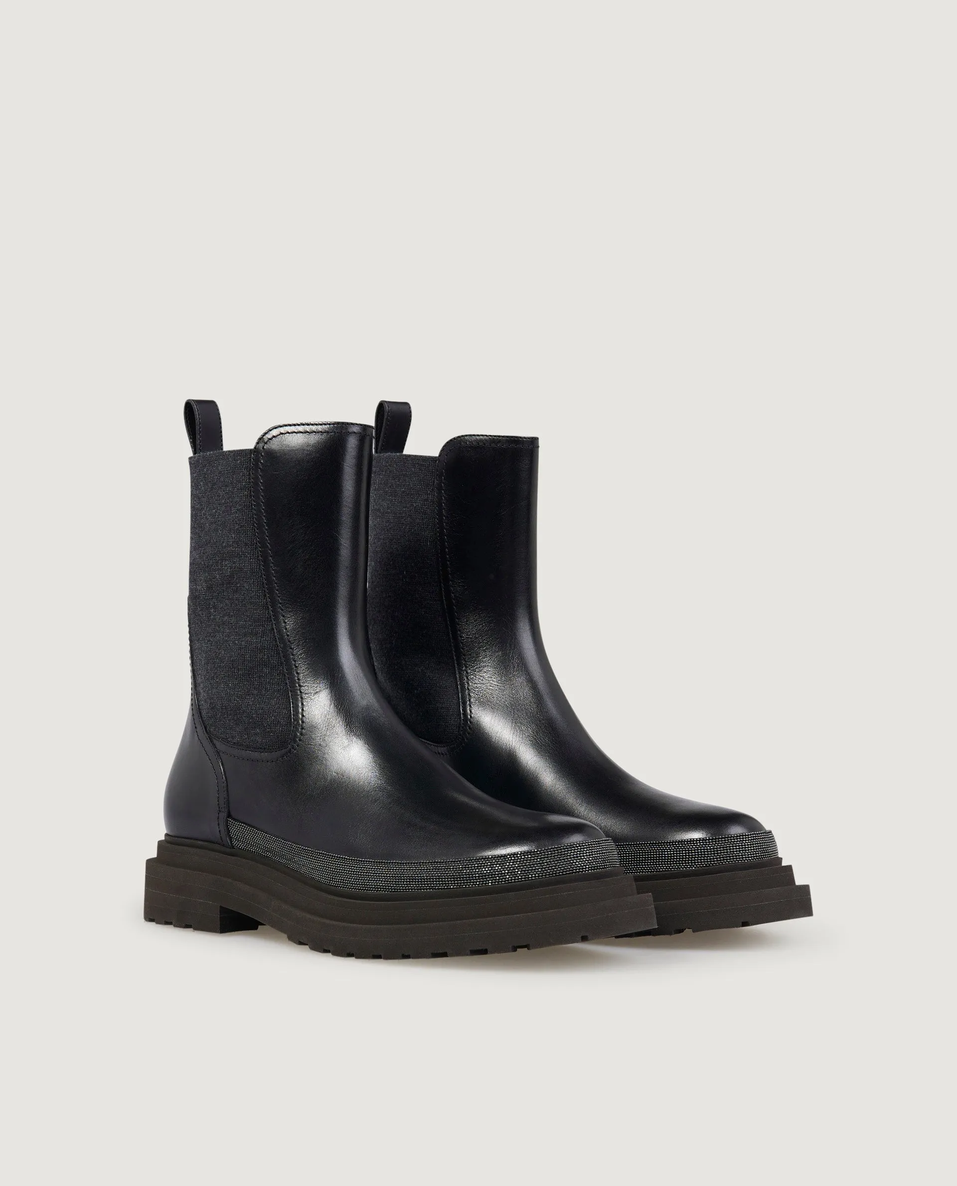 Leren laarzen met monili sold by Pauw Amsterdam product image thumbnail 2