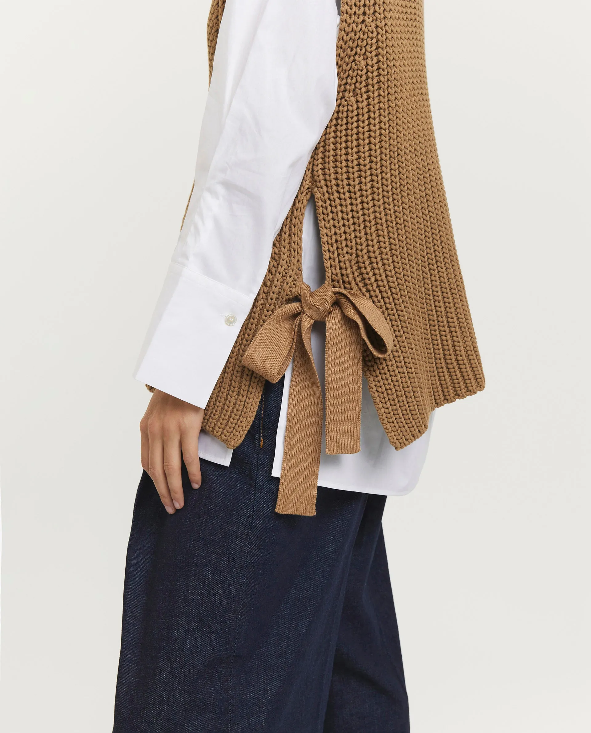 Set van gebreid vest en blouse sold by Pauw Amsterdam product image thumbnail 2