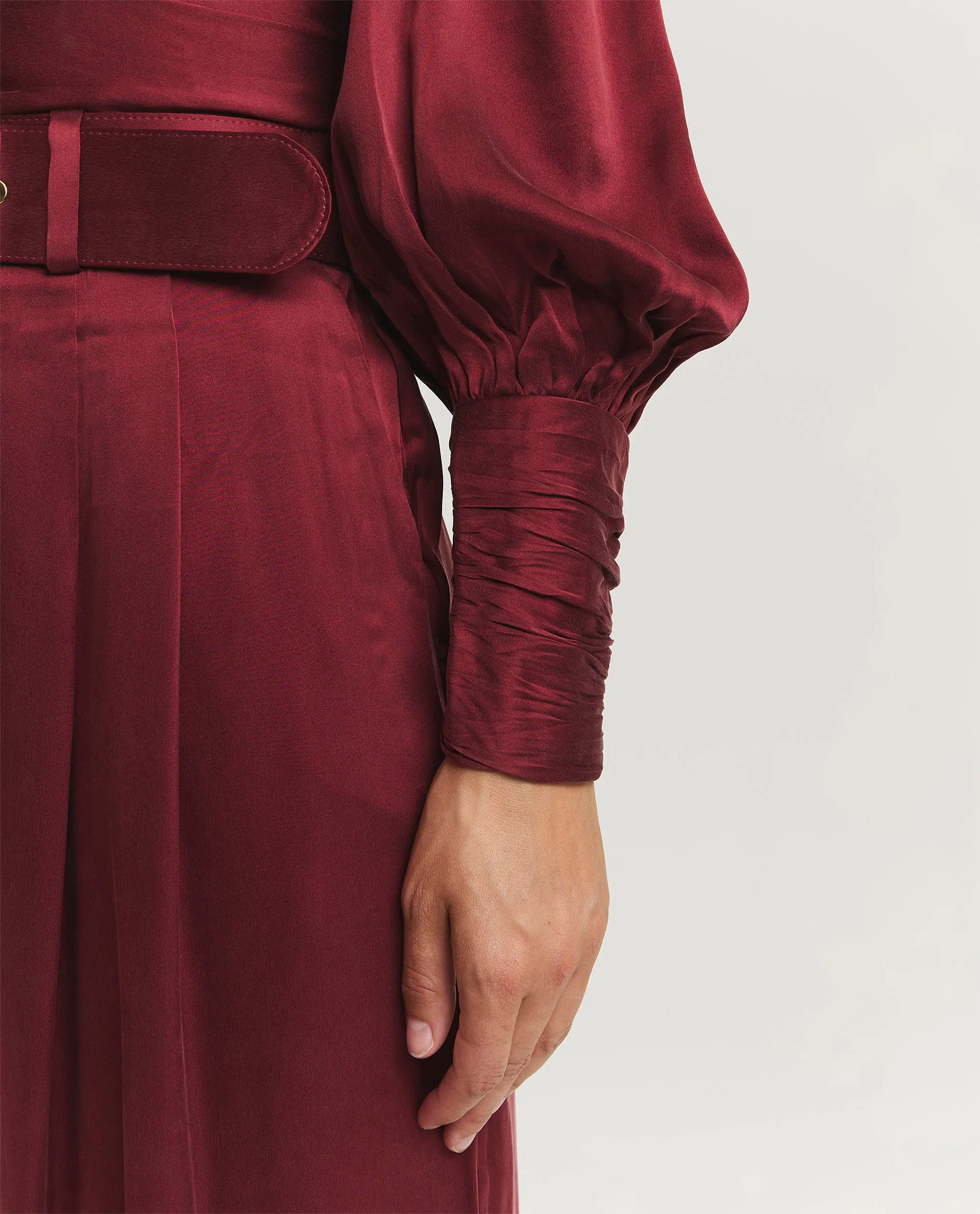 Zijden overslag blouse sold by Pauw Amsterdam product image thumbnail 5