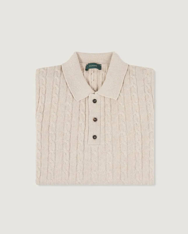 Lange mouw kabelpolo sold by Pauw Amsterdam