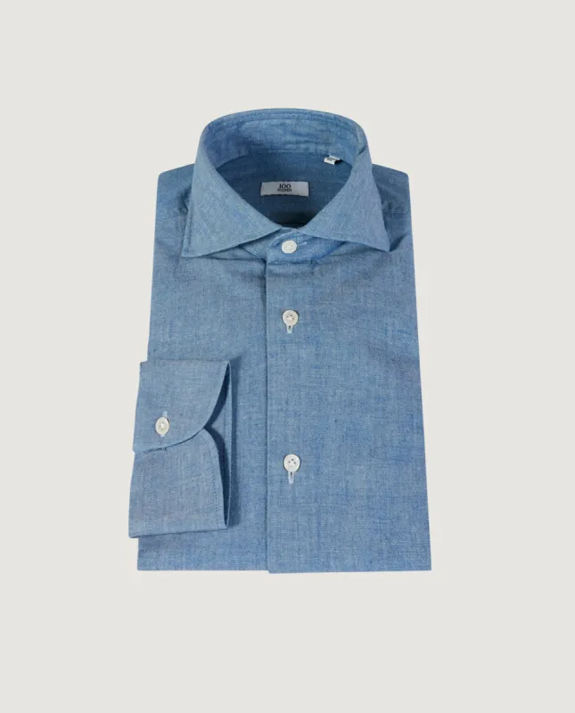 Oxford Denim Chambray Shirt sold by Pauw Amsterdam