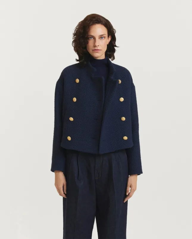 Korte wollen blazer sold by Pauw Amsterdam