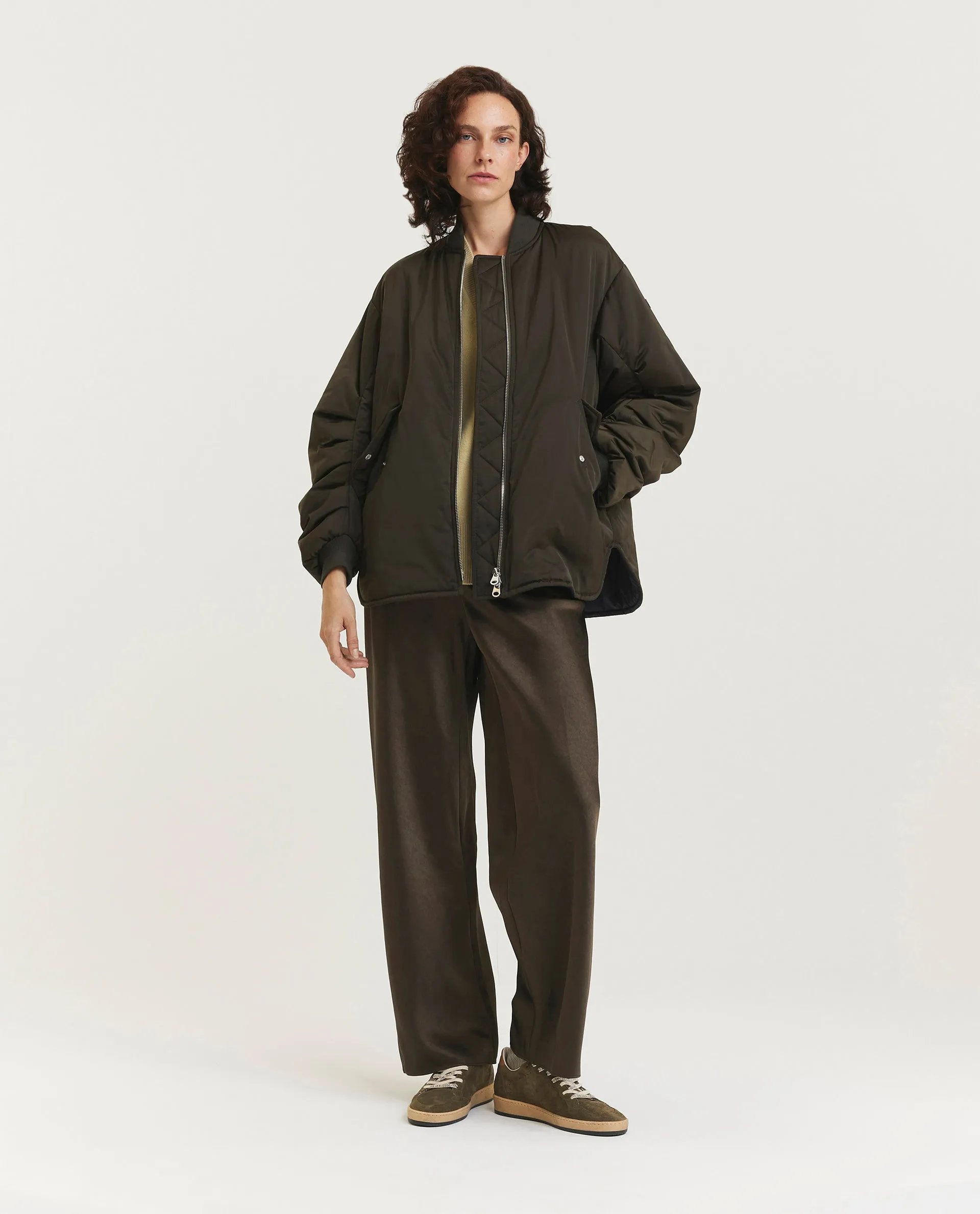 Wijde satijnen broek sold by Pauw Amsterdam product image thumbnail 4