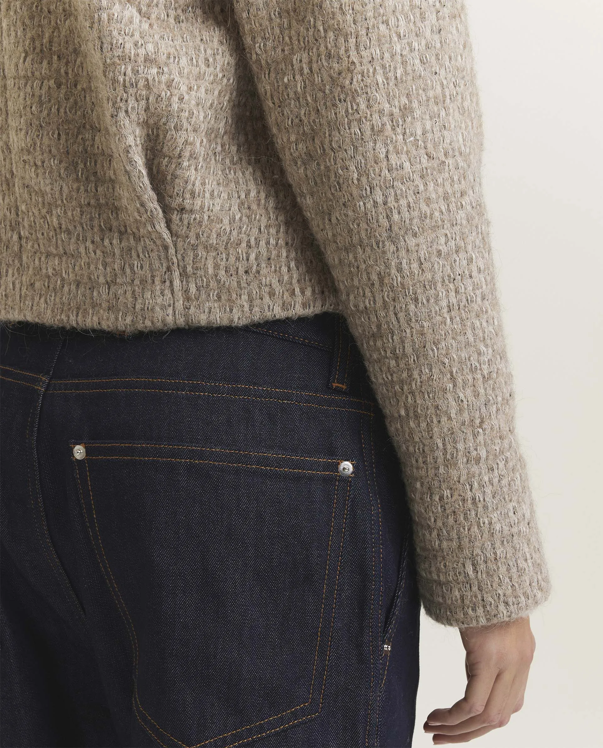 linnen-wollen jas sold by Pauw Amsterdam product image thumbnail 5