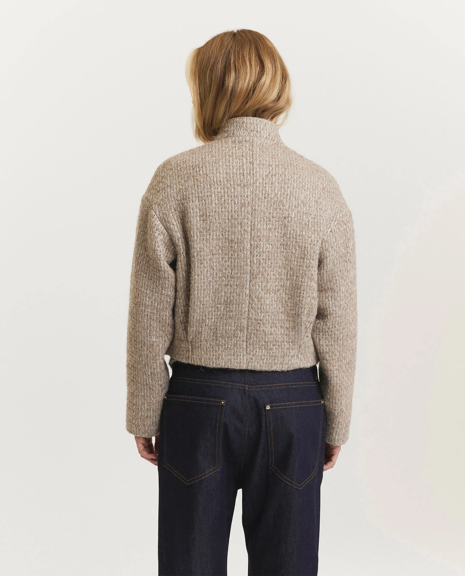 linnen-wollen jas sold by Pauw Amsterdam product image thumbnail 3