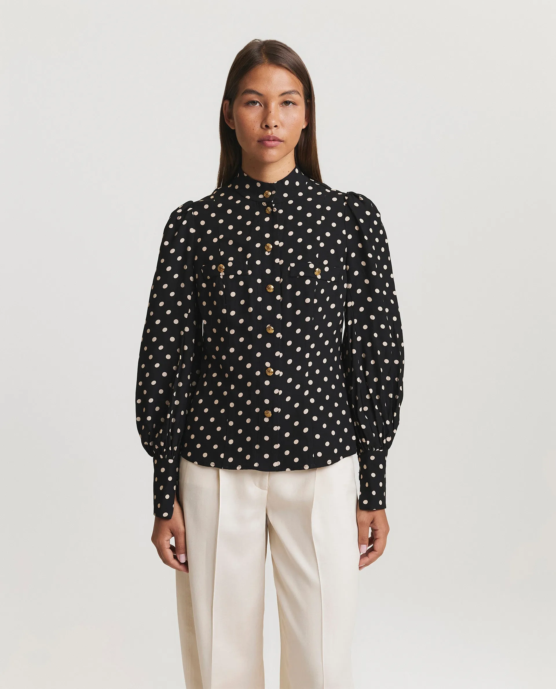 Volumineuze blouse sold by Pauw Amsterdam