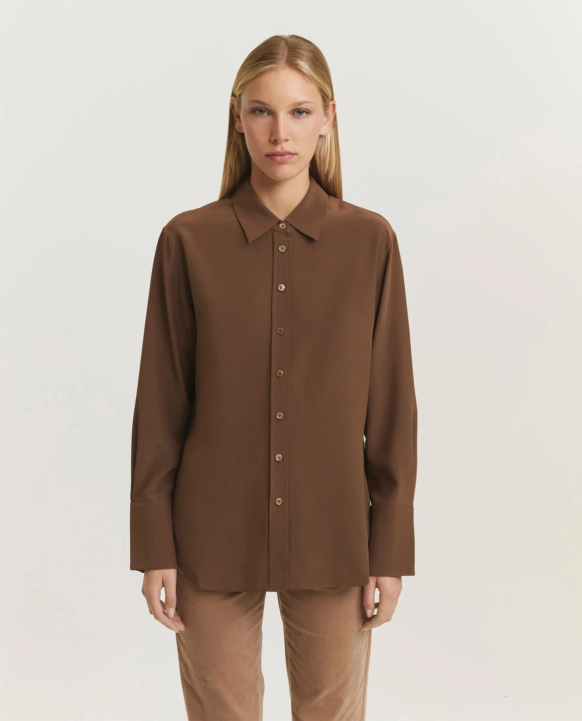 Zijden blouse sold by Pauw Amsterdam