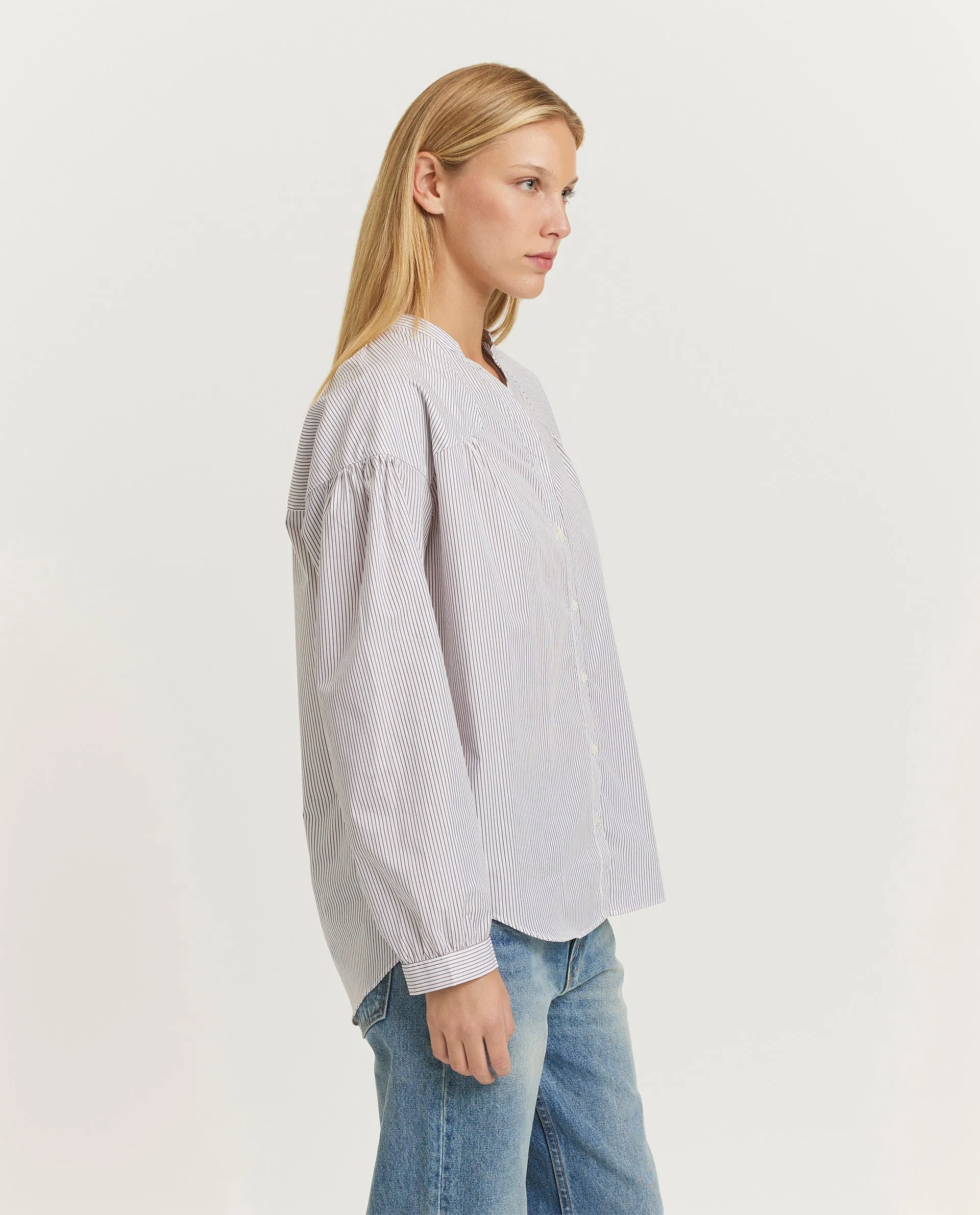Gestreepte blouse sold by Pauw Amsterdam product image thumbnail 4