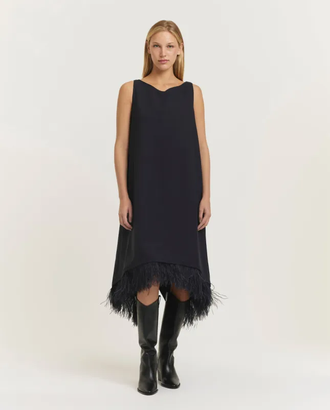 Asymmetrische jurk sold by Pauw Amsterdam