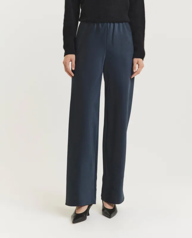 Wijde satijnen broek sold by Pauw Amsterdam