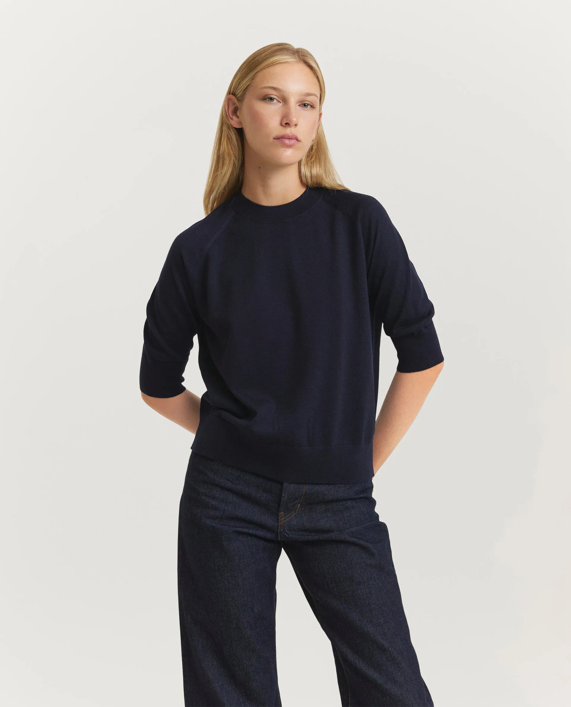 Merino wollen top sold by Pauw Amsterdam