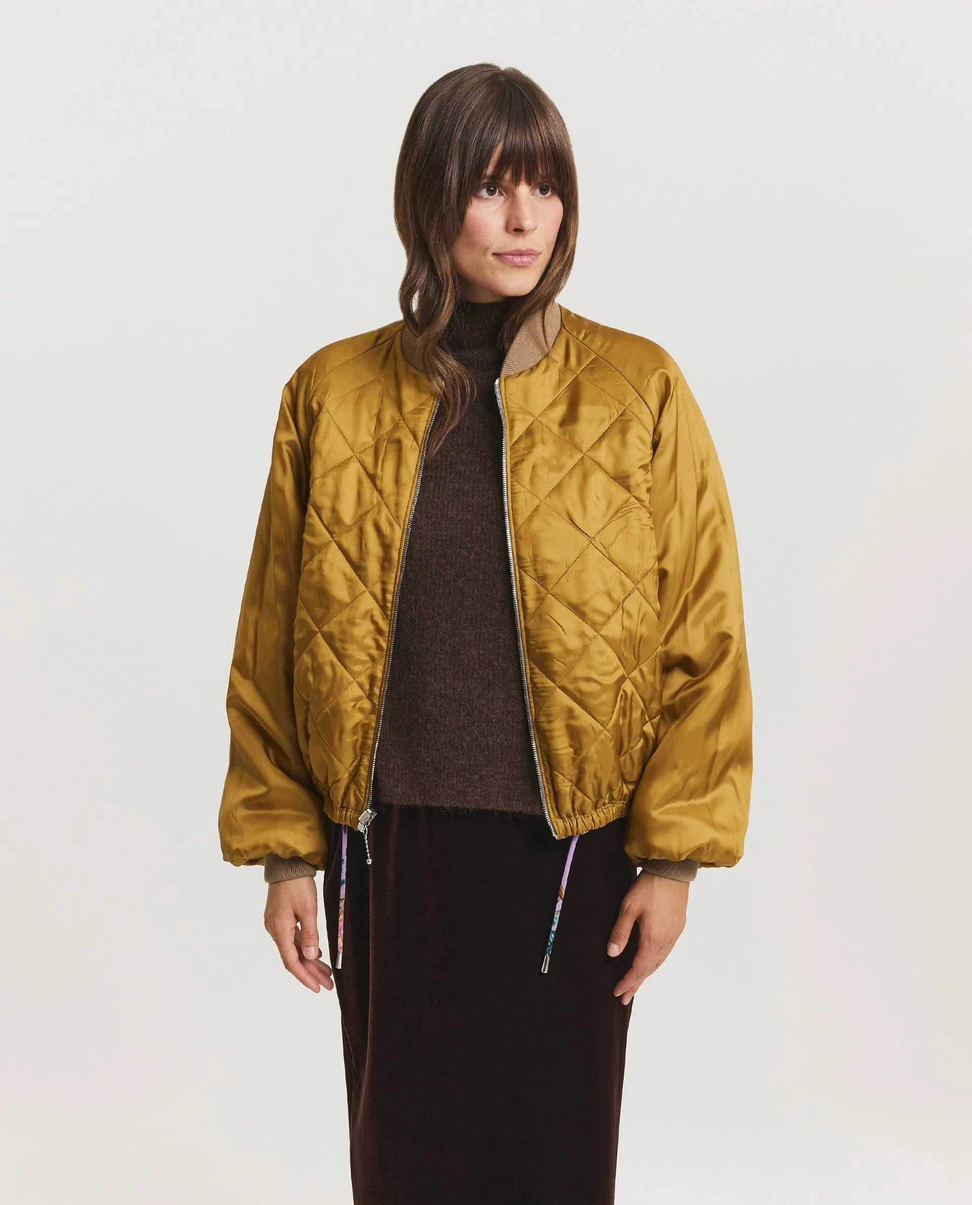 Zijden bomberjack sold by Pauw Amsterdam product image thumbnail 5