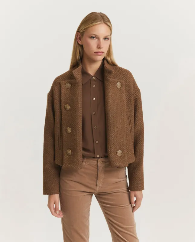 Korte wollen blazer sold by Pauw Amsterdam