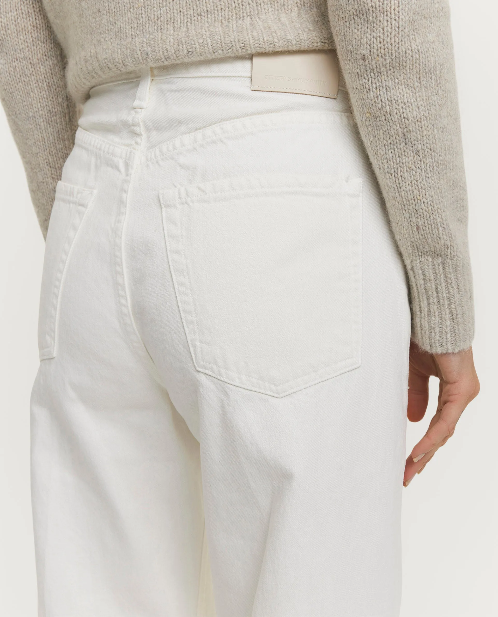 Ayla jeans - Ecru sold by Pauw Amsterdam product image thumbnail 5