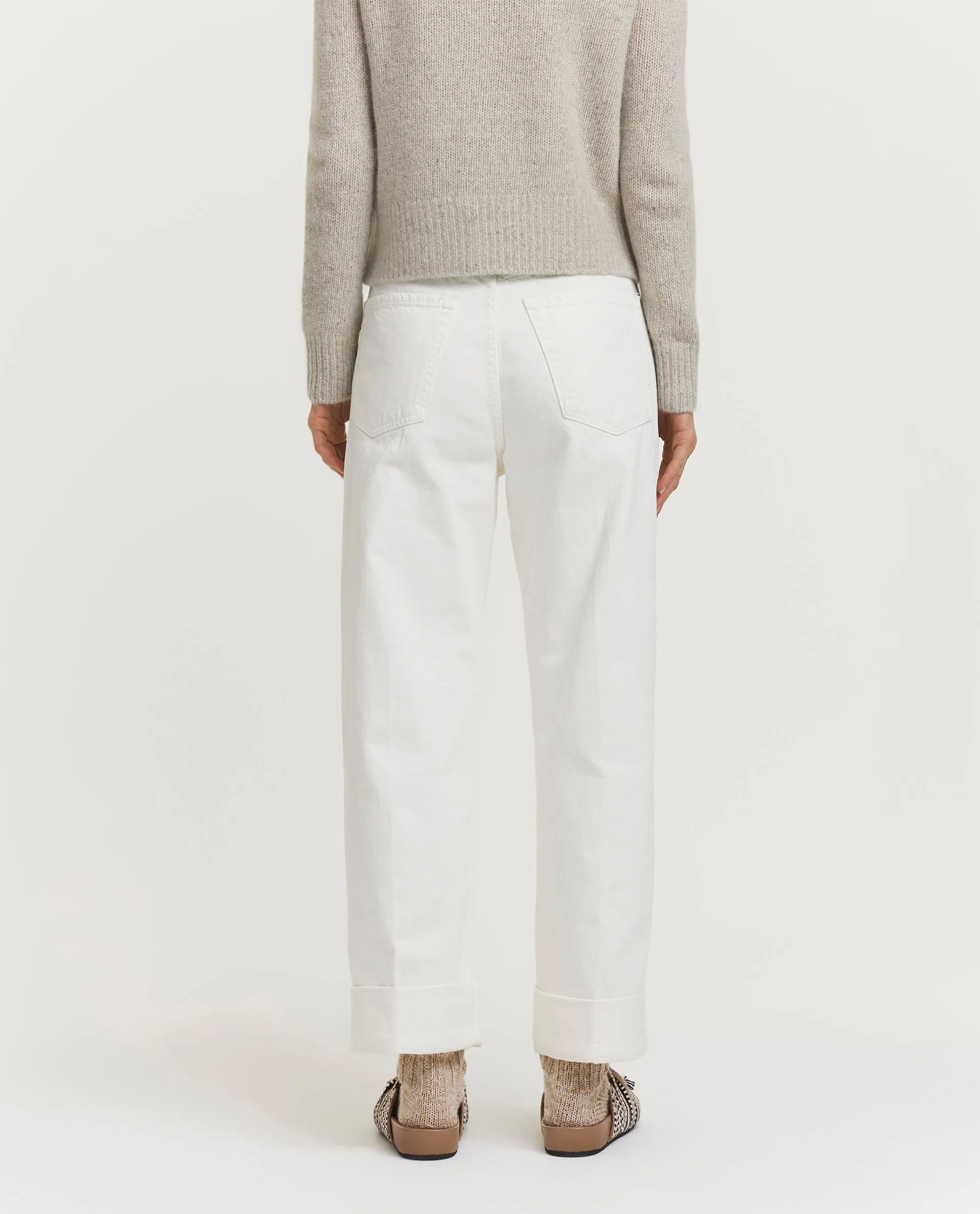 Ayla jeans - Ecru sold by Pauw Amsterdam product image thumbnail 4