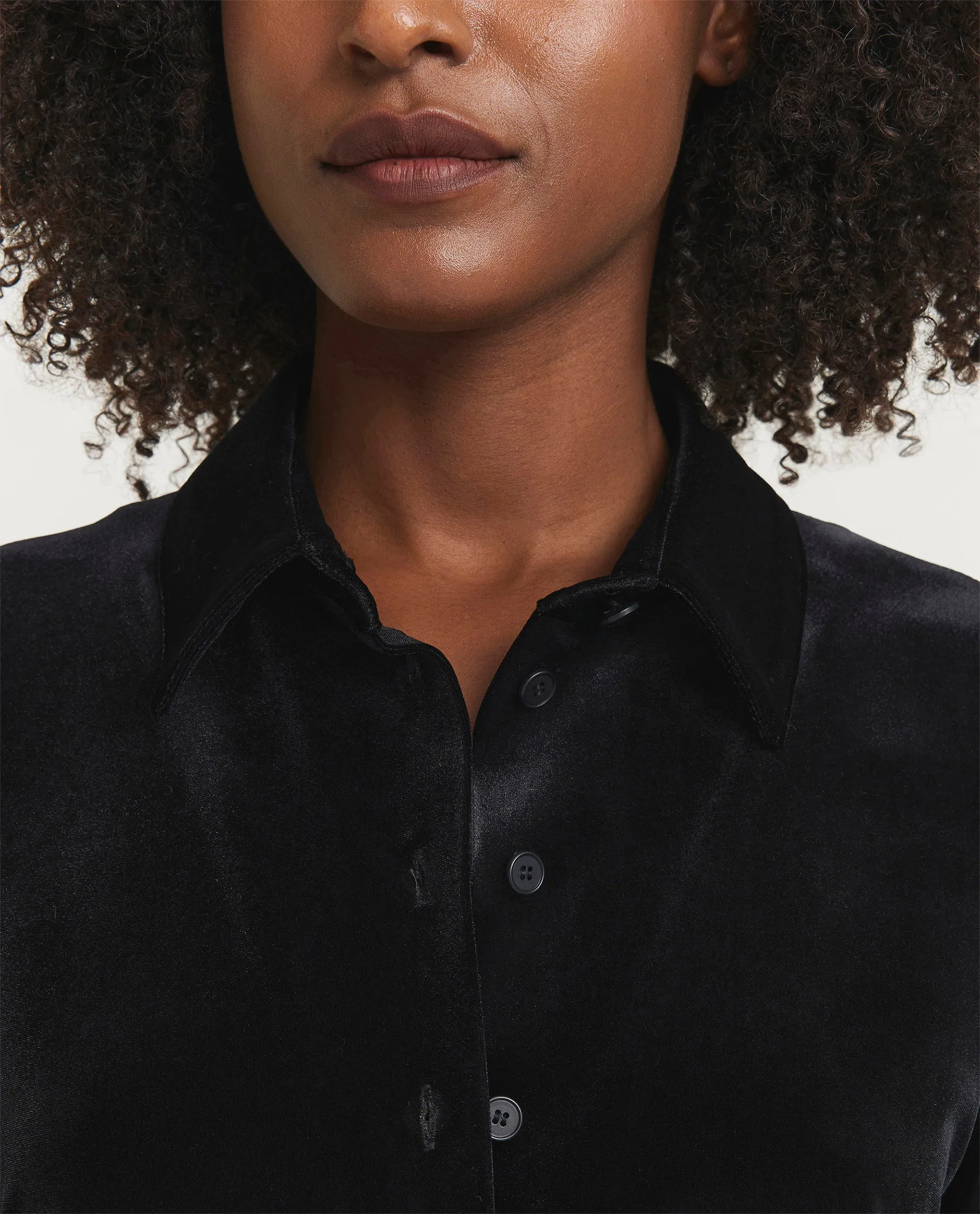 Fluwelen Blouse - Zwart sold by Pauw Amsterdam product image thumbnail 2