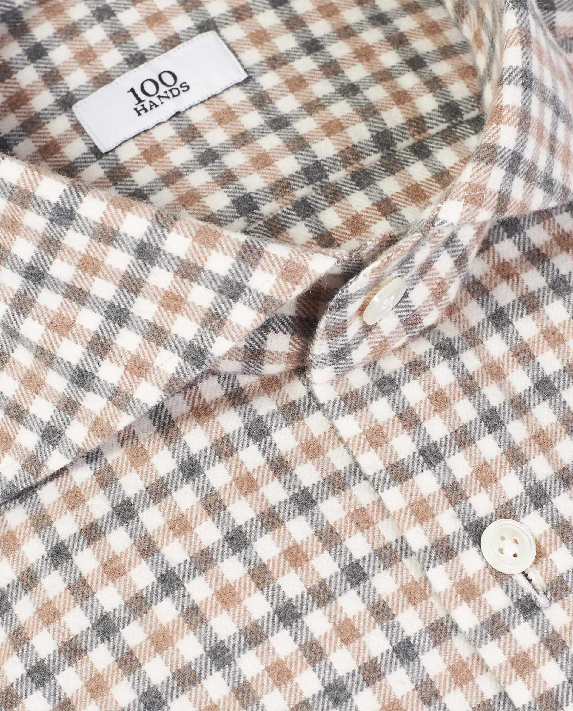 Geruit flanel shirt sold by Pauw Amsterdam product image thumbnail 3