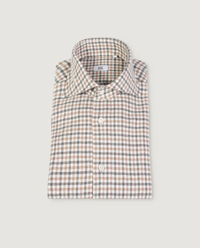 Geruit flanel shirt sold by Pauw Amsterdam