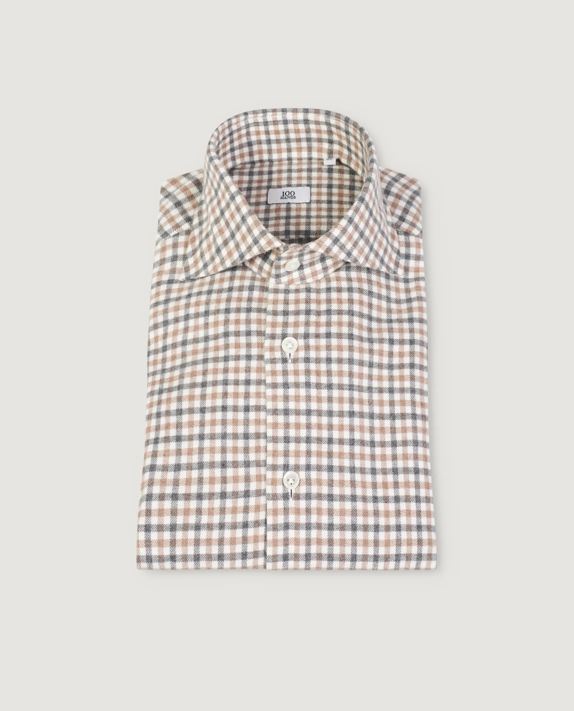 Geruit flanel shirt sold by Pauw Amsterdam